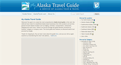 Desktop Screenshot of guide.alaskatravel.com
