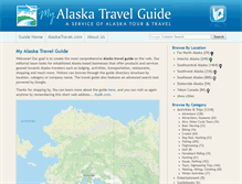 Tablet Screenshot of guide.alaskatravel.com